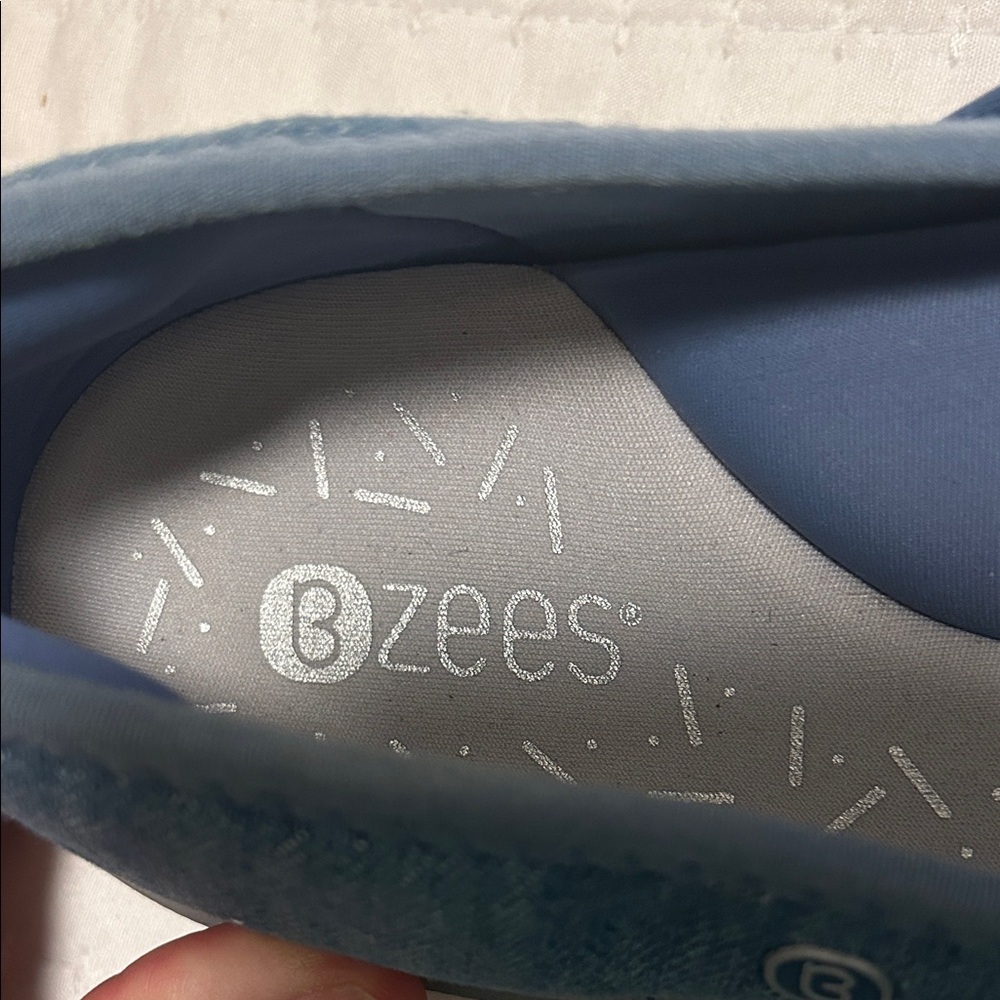 Bzees Denim Blue Casual Slip-Ons - Picture 2 of 6